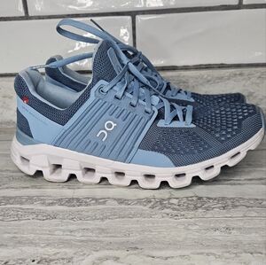 On Running Blue Athletic Shoes